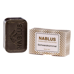 Nablus - Olivenölseife Schwarzkümmel - 100 g