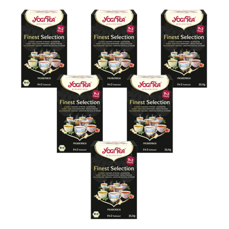 Yogi Tea - Finest Selection Bio - 18x1,9 g - 6er Pack