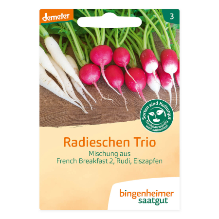 Bingenheimer Saatgut - Radieschen Trio - 1 Tüte