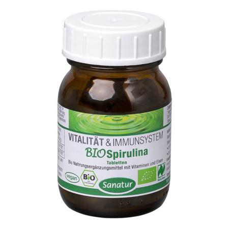 Sanatur - bioSpirulina 100 Tabletten kbA - 40 g