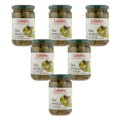 LaSelva - Grüne Oliven ohne Stein in Salzlake - 295...