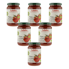 LaSelva - Polpa di pomodoro - Stückige Tomaten - 340 g -...
