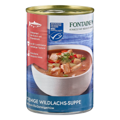 Fontaine - Cremige Wildlachs-Suppe mit feinem...