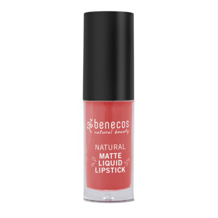 benecos - Natural Matte Liquid Lipstick coral kiss - 5 ml