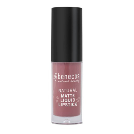 benecos - Natural Matte Liquid Lipstick rosewood romance - 5 ml