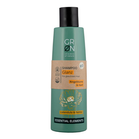 GRN - Shampoo Glanz Ringelblume und Hanf - Essential Elements - 250 ml