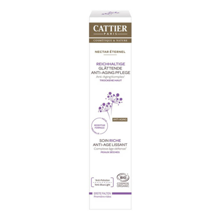 Cattier - Nectar Éternel Reichhaltige Glättende Anti-Aging Pflege - 50 ml