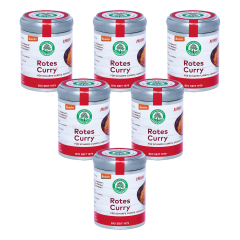 Lebensbaum - Rotes Curry - 55 g - 6er Pack