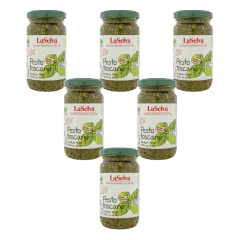 LaSelva - Pesto Toscano Basilikum - 180 g - 6er Pack