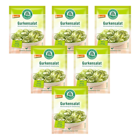 Lebensbaum - Salatdressing Gurken-Salat - 3x5 g - 6er Pack