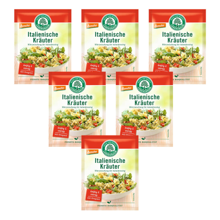 Lebensbaum - Salatdressing Italienische Kräuter - 3x5 g - 6er Pack
