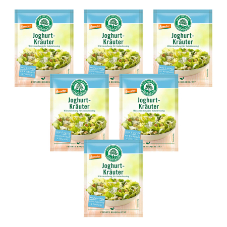 Lebensbaum - Salatdressing Joghurt-Kräuter - 3x5 g - 6er Pack