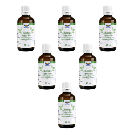 Govinda - Stevia flüssig - 50 ml - 6er Pack