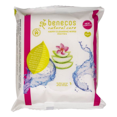 benecos - Happy Cleansing Wipes Aloe Vera Orange Mango -...