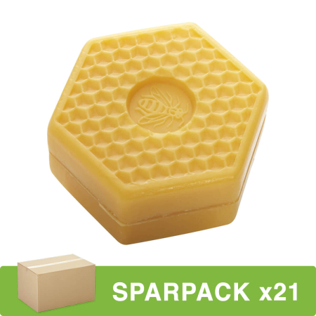 Speick - Pflanzenöl-Seife Honig - 75 g - 21er Pack