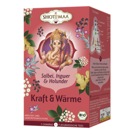 Shoti Maa - Kraft und Wärme - Salbei, Ingwer & Holunderblüte - 32 g