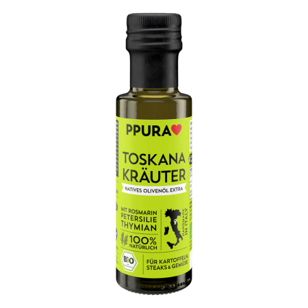 PPURA - Olivenöl Toskana Kräuter bio - 100 ml