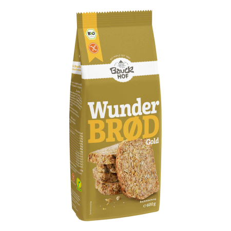 Bauckhof - Wunderbrød Gold Brotbackmischung bio - 600 g