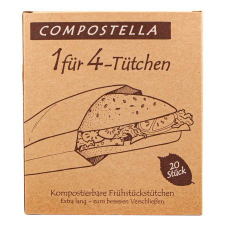 Compostella - 1 für 4-Tütchen 3 Liter 20 Stück - 1 Pack