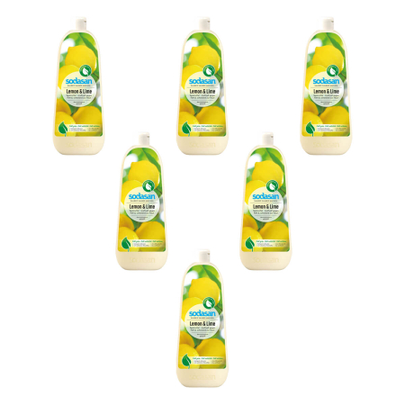 Sodasan - Spülmittel Lemon - 1 l - 6er Pack