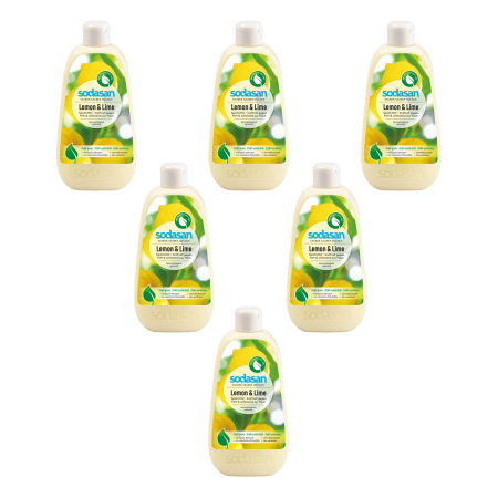 Sodasan - Spülmittel Lemon - 500 ml - 6er Pack