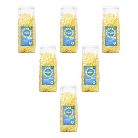 Davert - Cornflakes ohne Salz glutenfrei - 250 g - 6er Pack
