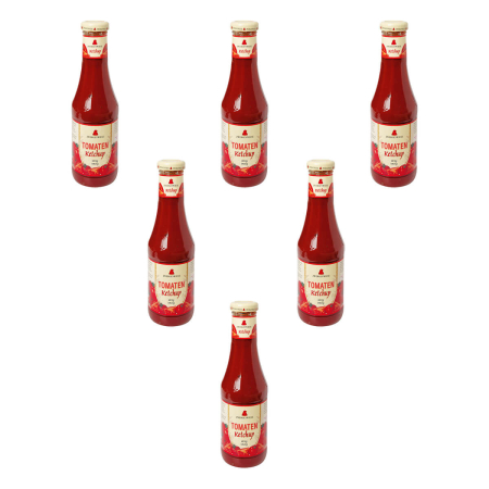 Zwergenwiese - Tomaten Ketchup - 500 ml - 6er Pack