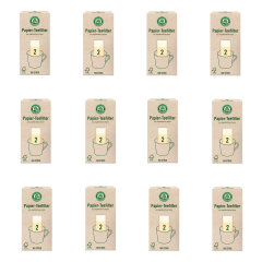 Lebensbaum - Teefilter Gr. 2 - 12er Pack