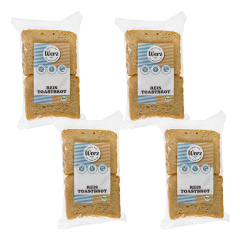 Werz - Reis-Toastbrot glutenfrei - 250 g - 4er Pack
