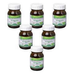Sanatur - bioSpirulina 100 Tabletten kbA - 40 g - 6er Pack