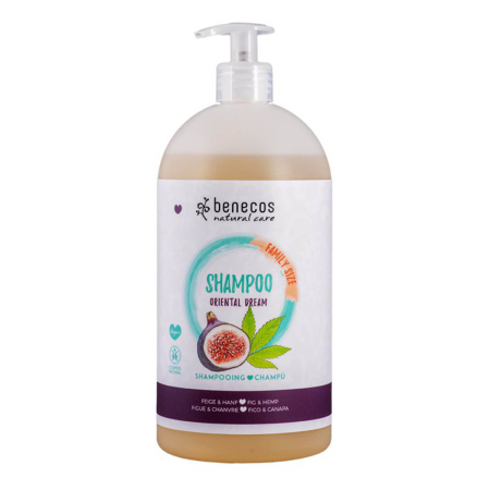 benecos - Natural Shampoo FAMILY SIZE Oriental Dream Feige und Hanf - 950 ml