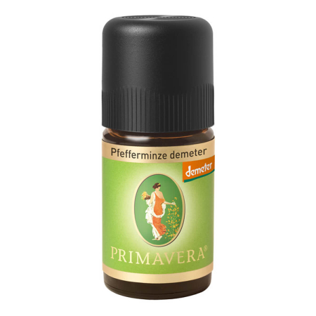 PRIMAVERA - Pfefferminze demeter Ätherisches Öl - 5 ml