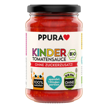 PPURA - Sugo Tomatensauce für Kinder bio - 340 g