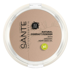 Sante - Natural Compact Powder 02 Neutral Beige - 9 ml