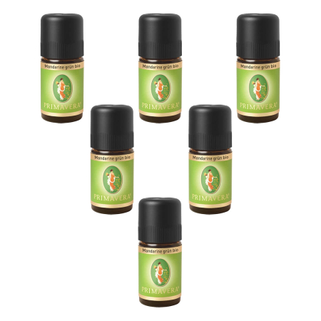 PRIMAVERA - Mandarine grün bio - 5 ml - 6er Pack