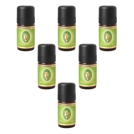 PRIMAVERA - Eukalyptus citriodora bio - 5 ml - 6er Pack