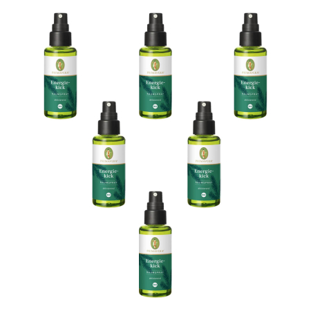 Primavera - Energiekick Raumspray bio - 50 ml - 6er Pack