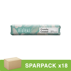 Vivani - Crunchy Coconut Schokoriegel - 35 g - 18er Pack