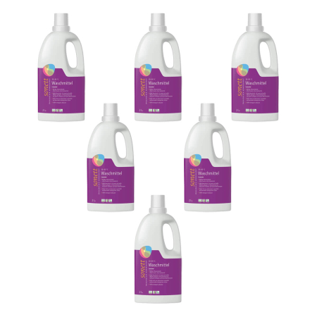 Sonett - Waschmittel Lavendel 30 –95 °C - 2 l - 6er Pack