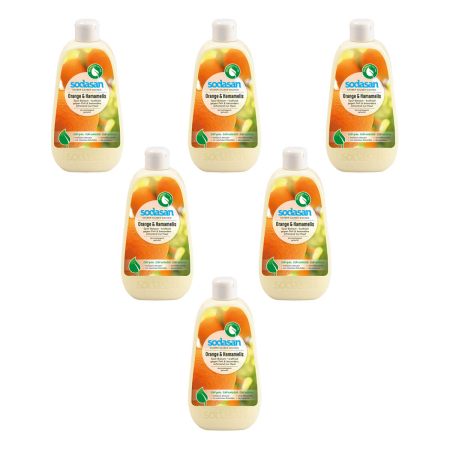 Sodasan - Spülmittel Balsam Orange - 500 ml - 6er Pack