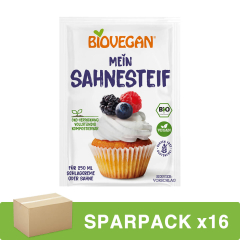Biovegan - Sahnesteif bio 3 x 6 g - 16er Pack