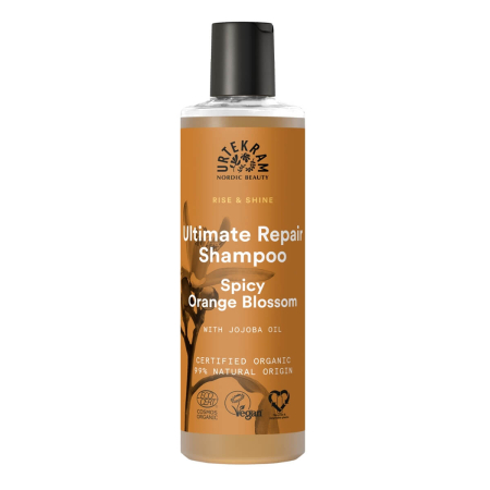 Urtekram - Spicy Orange Blossom Shampoo 250 ml | Ultimate Repair - 250 ml