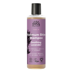 Urtekram - Soothing Lavender Shampoo Maximum Shine - 250 ml