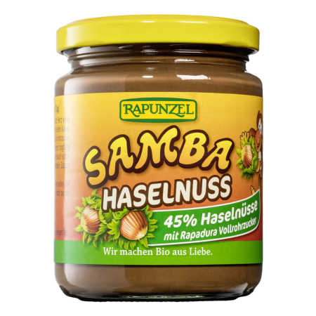 Rapunzel - Samba Haselnussaufstrich - 250 g