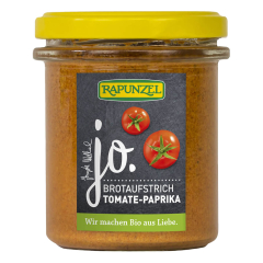 Rapunzel - jo. Brotaufstrich Tomate-Paprika - 140 g