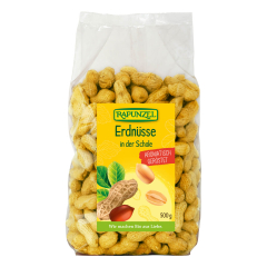 Rapunzel - Erdnüsse in der Schale geröstet - 500 g