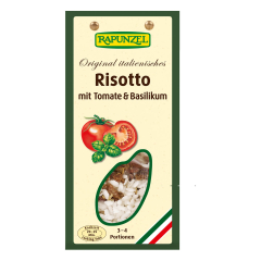 Rapunzel - Risotto mit Tomaten und Basilikum - 250 g