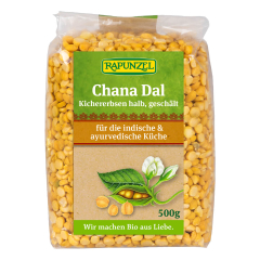 Rapunzel - Chana Dal Kichererbsen halb geschält - 500 g