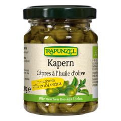Rapunzel - Kapern in Olivenöl - 120 g