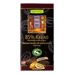 Rapunzel - Bitterschokolade 85% Kakao HIH - 80 g
